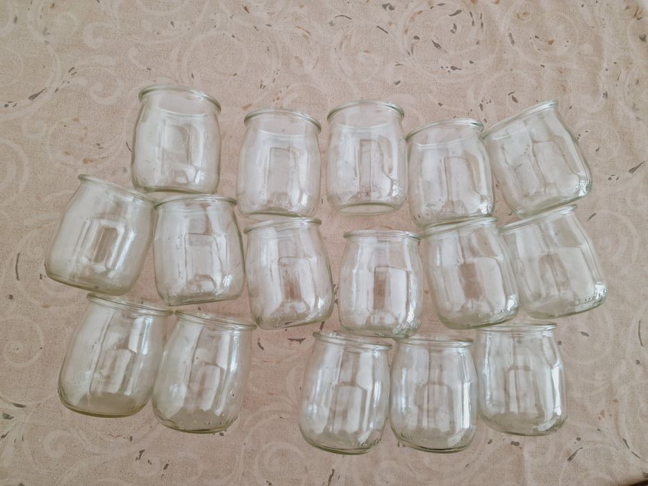 Conjunto 16 potes para sobremesas ou iogurtes