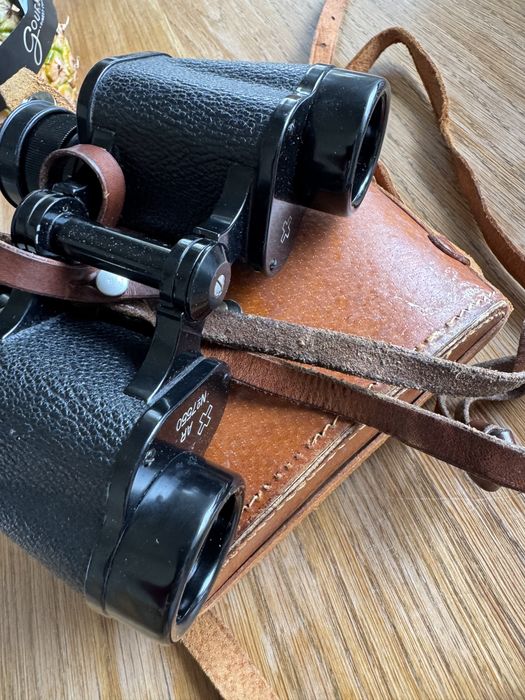 Szwajcarska lornetka Kern z lat 50 6x30 regulowana