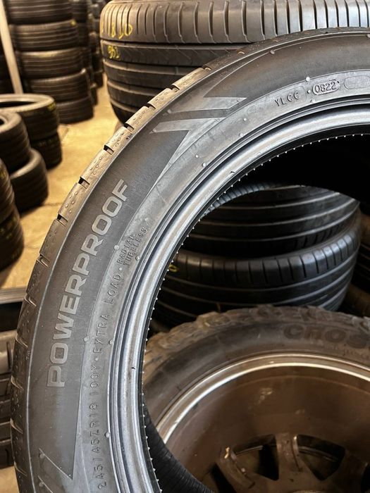 Шини Літні 245х45хR18 NOKIAN Powerproof / 2шт / 90%Залишок / 2022р