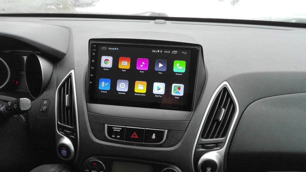 Radio GPS nawigacja 3D duża 9 lub 10 cali KAMERA hyundai IX35 android