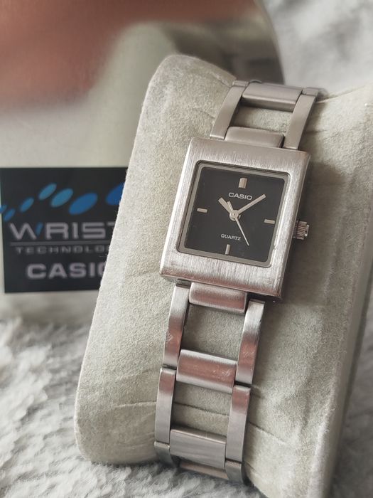 Zegarek Casio Vintage LTP-2032 Tank silver black retro old money