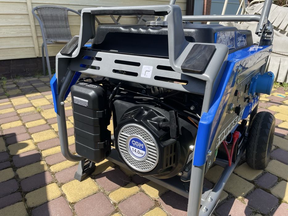 Генератор бензиновий 5 кВт CGM 6000SPE