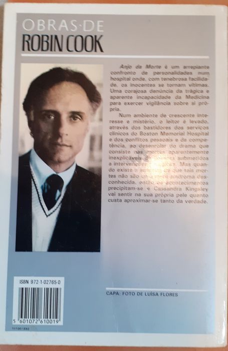 Robin Cook - Anjo da Morte; Gene Mortal; Hospital; Alienação
