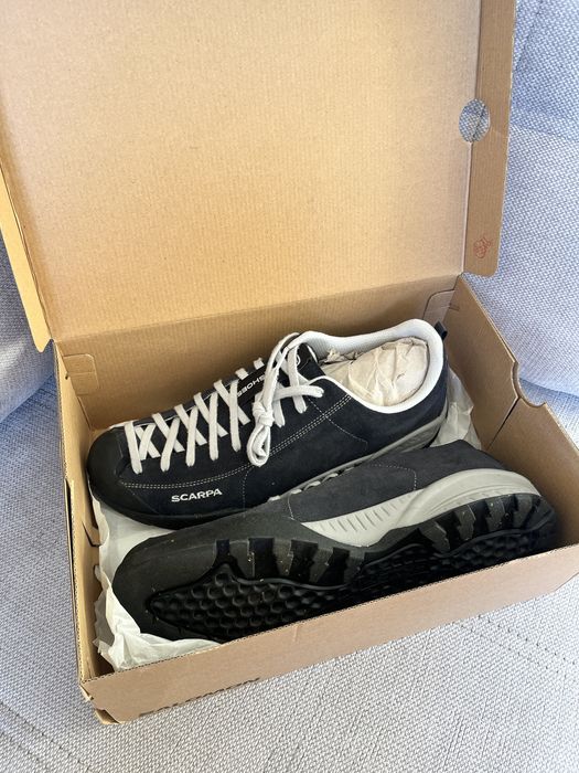 Buty podejściowe scarpa Mojito Czarne Zamszowe – Klasyk Trekking / Outdoor