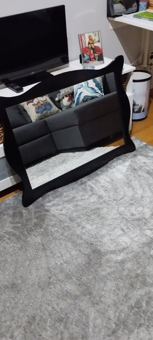 Espelho preto  como novo