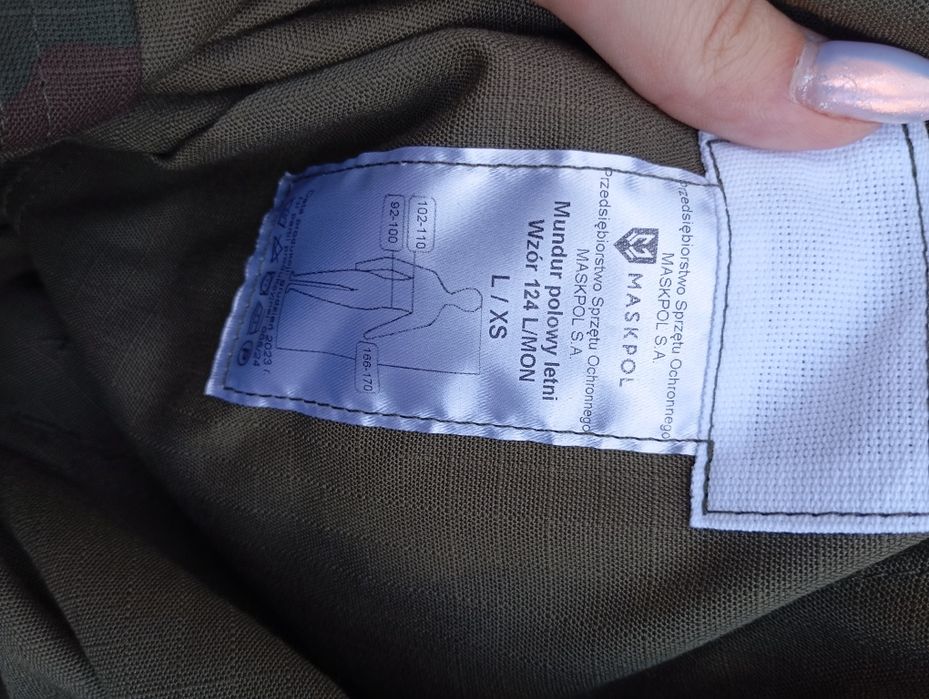 Mundur polowy letni rozm. L/XS