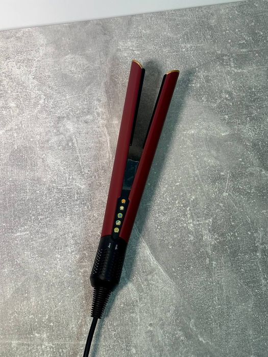 Фен-вирівнювач Dyson бордовий без лого