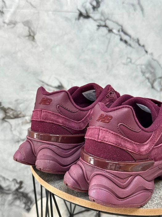 New Balance 9060 Burgundy жіночі кросівки ню беланс 9060 бордові