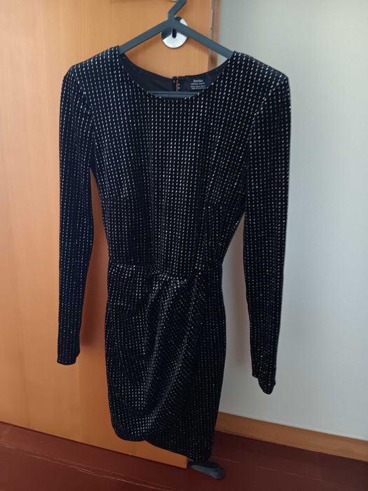 Vestido preto cerimonia