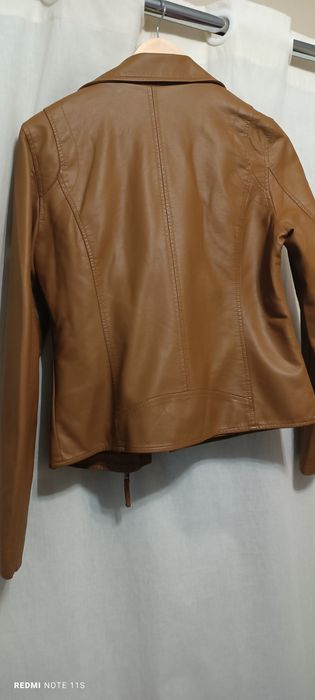 Kurtka Ramoneska brązowa