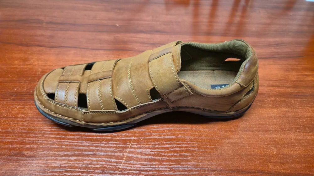 sandały skórzane American Club