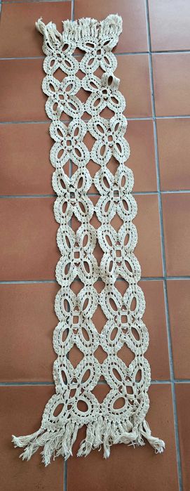 Naperon em renda branco