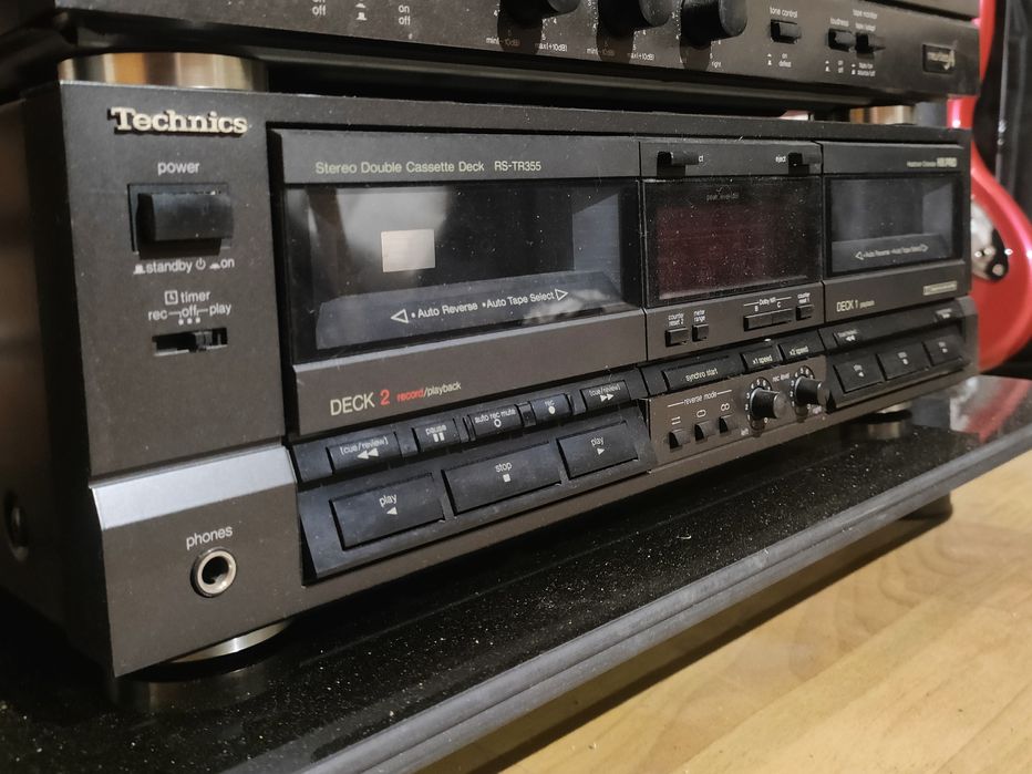 Wieża Technics wzmacniacz CD deck tuner