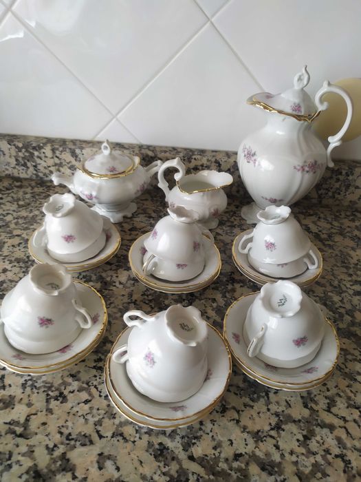 Serviço de Café Vista Alegre antigo