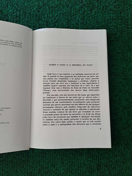 História do Fado - Pinto de Carvalho (Tinop)