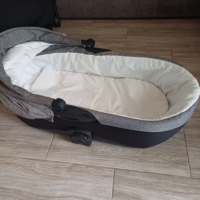 Wózek dziecięcy Dynamic Baby 3w1 | Gondola + Spacerówka + Fotelik + Akcesoria