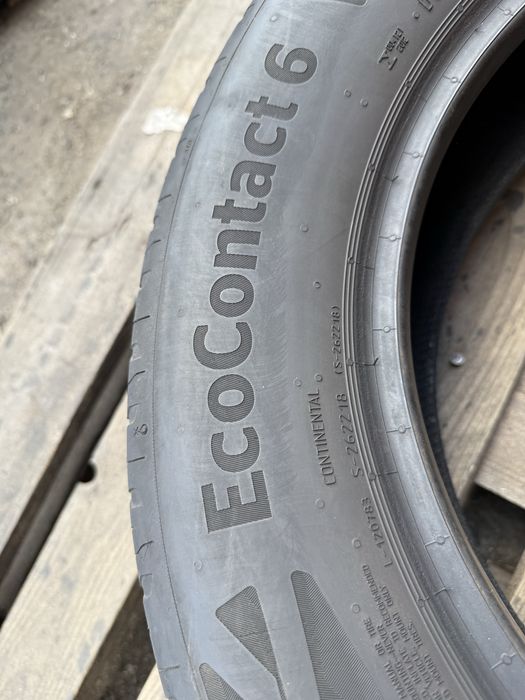 215/60 R16 Continental EcoContact 6 /2022рік/літо/4шт./Чехія