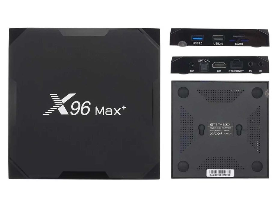 Смарт ТБ приставка X96 Max Plus 2GB/16GB (*Київ*)