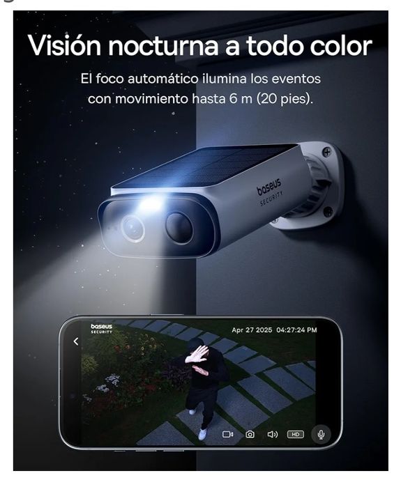 Câmera de Vigilância Baseus Security S1 Lite Solocam