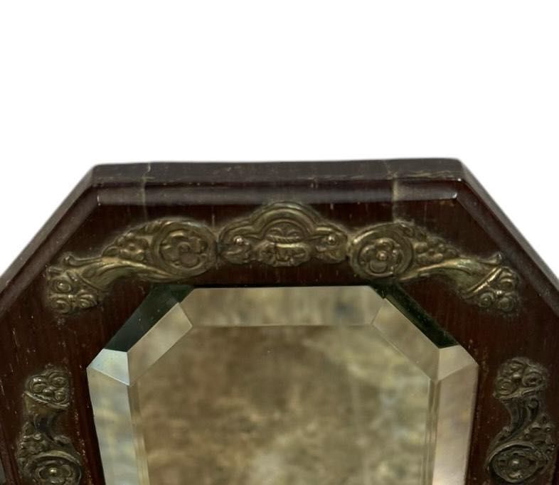 Toucador de Mesa em Pau Santo e Prata