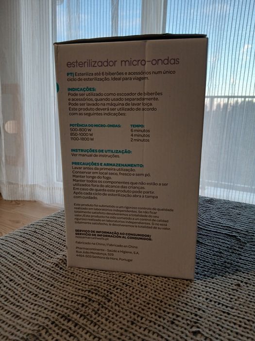 Esterelizador microondas