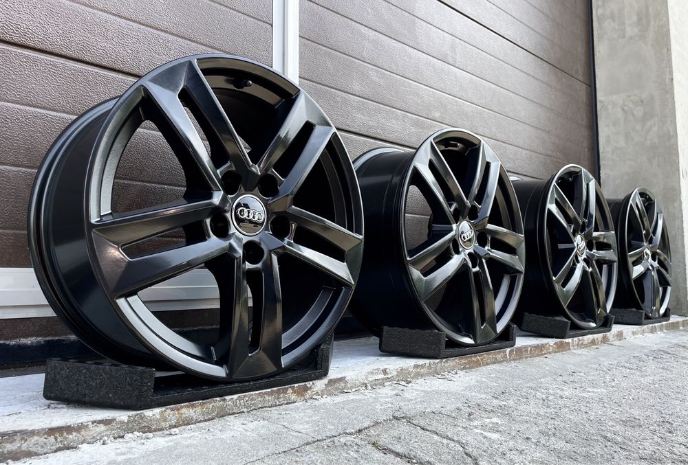4x felgi aluminiowe 5x112 r17 et42 7J Alufelgi Oryginał Audi 17” black