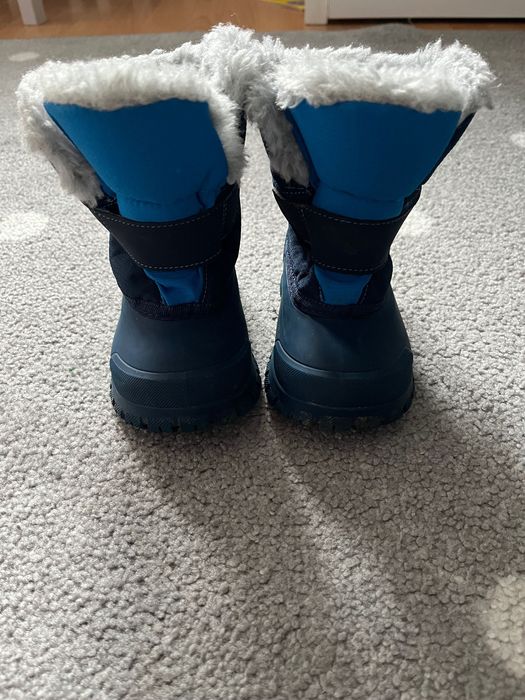 Śniegowce Decathlon niebieskie r.22/23