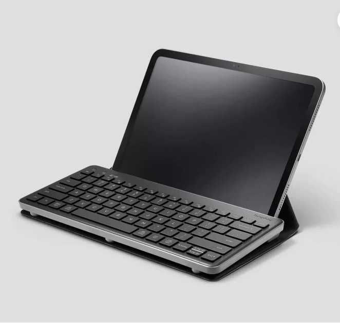 Міні клавіатура Heyday Wireless Bluetooth Keyboard (Model KQ6-BG) з чохлом підставкою