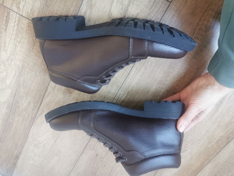 Buty męskie Waikiki 43 brązowe trzewiki  botki