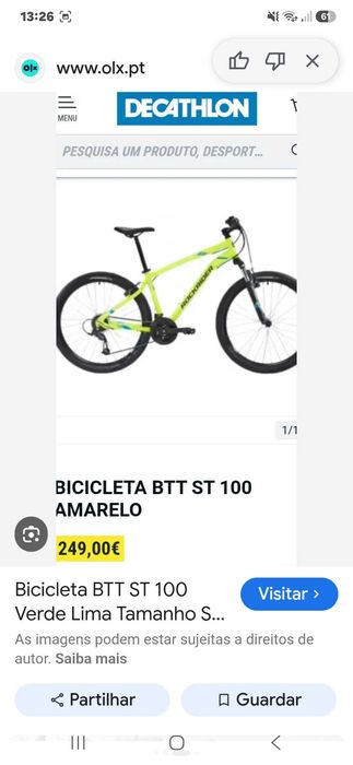 Bicicleta B-twin adulto