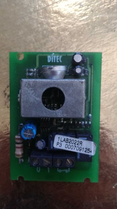 Receptor + comandos de motores portão (Novotecnica)