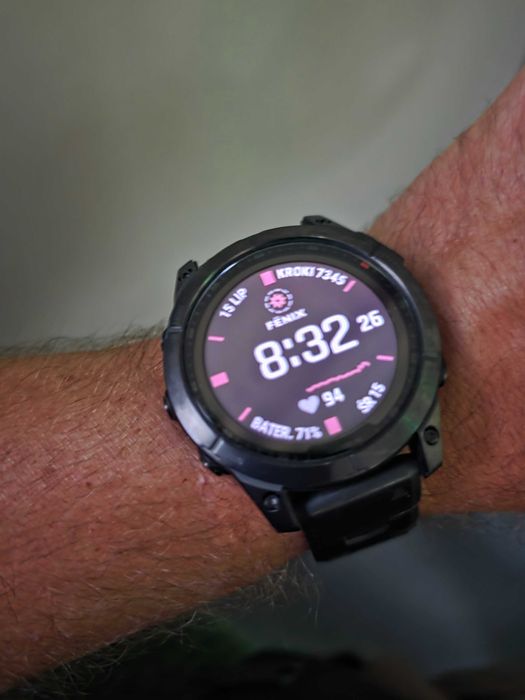 Smartwatch garmin fenix 7 szafir tytan solar 47mm
