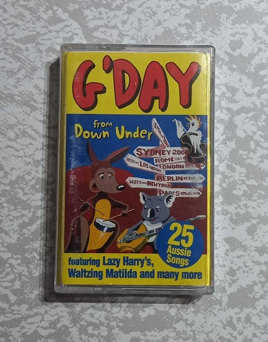 Cassete áudio G'Day from Down Under