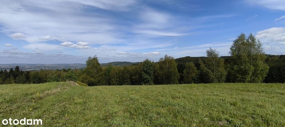 Na sprzedaż widokowa działka 21 arów z pozwoleniem na budowę - Widok 4