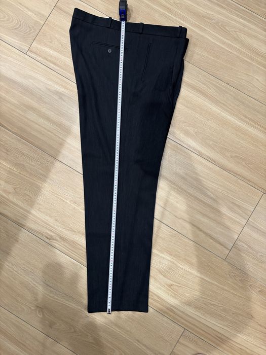 Eleganckie spodnie męskie xxxl garniturowe 182cm
