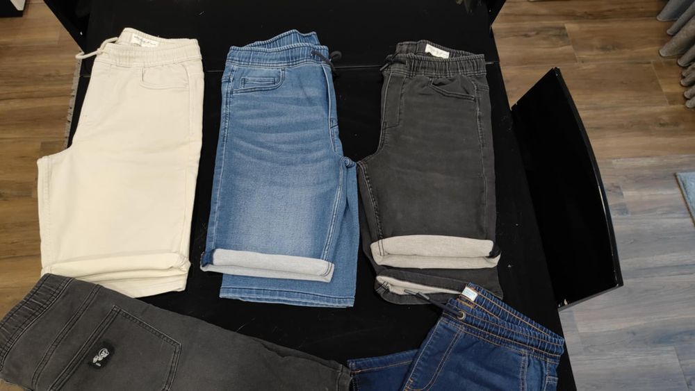 Pack 5 calções tamanho 13/14 anos