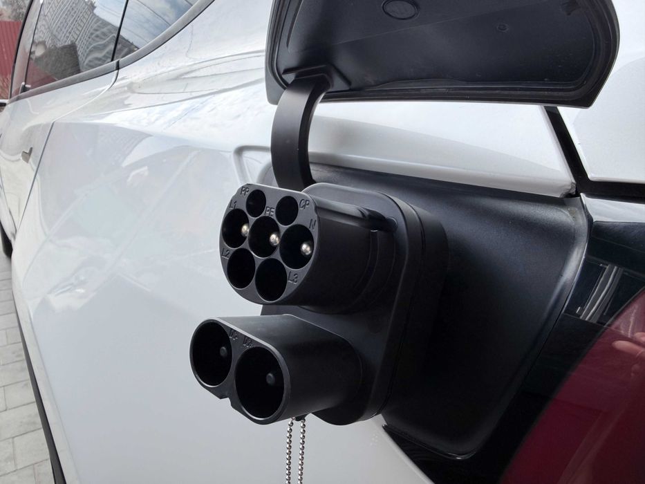 Адаптер перехідник CCS2 Tesla 2в1 | 250 кВт + 7 кВт (DC+AC) | Гарантія