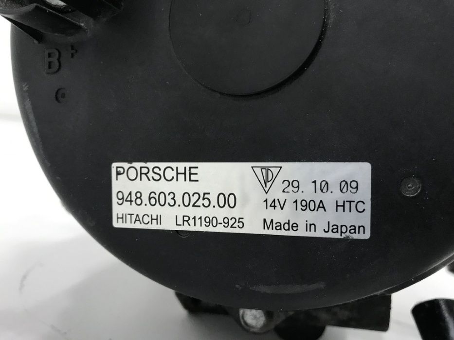 Alternator Porsche Cayenne 4.8 948.603.025.00