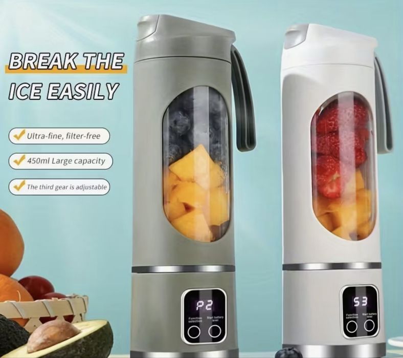 Portable mixer, smootie maker