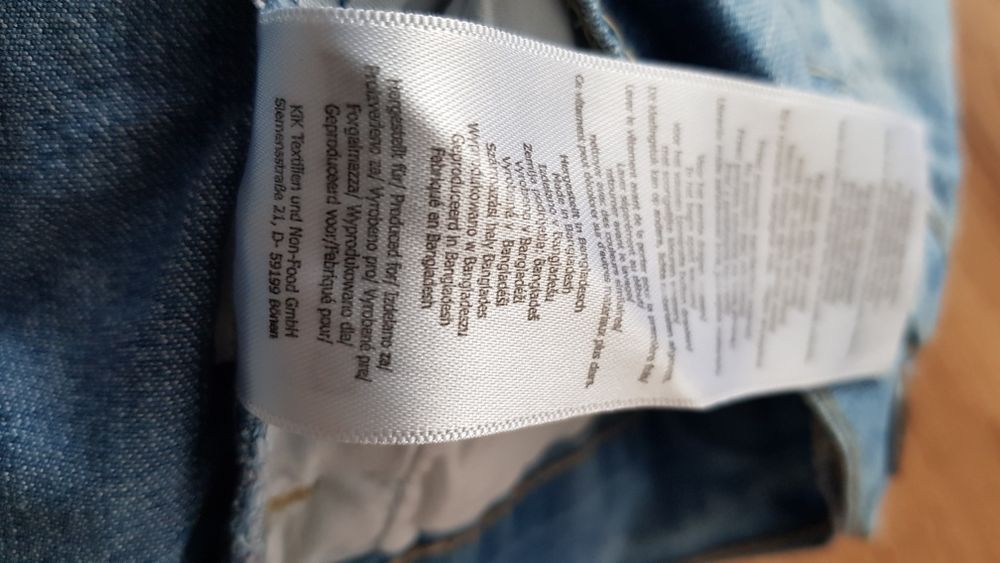 Piekna dżinsowa katana 92rozm.