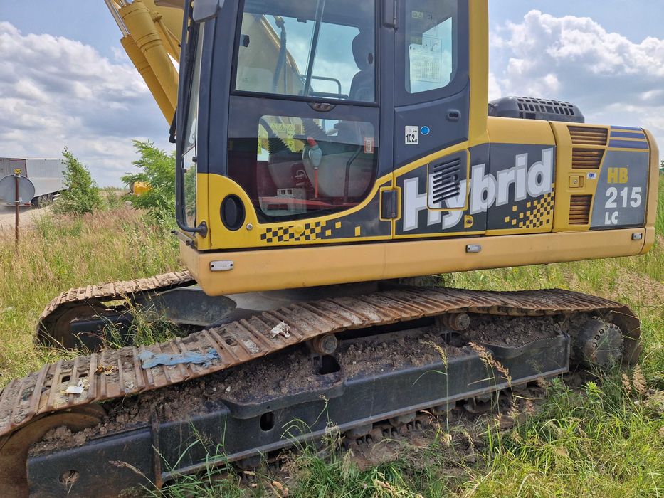 koparka komatsu pc210 pc 240 hb215 kompletne podwozie