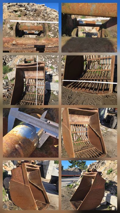 Łyżka ażurowa przesiewająca do kopania