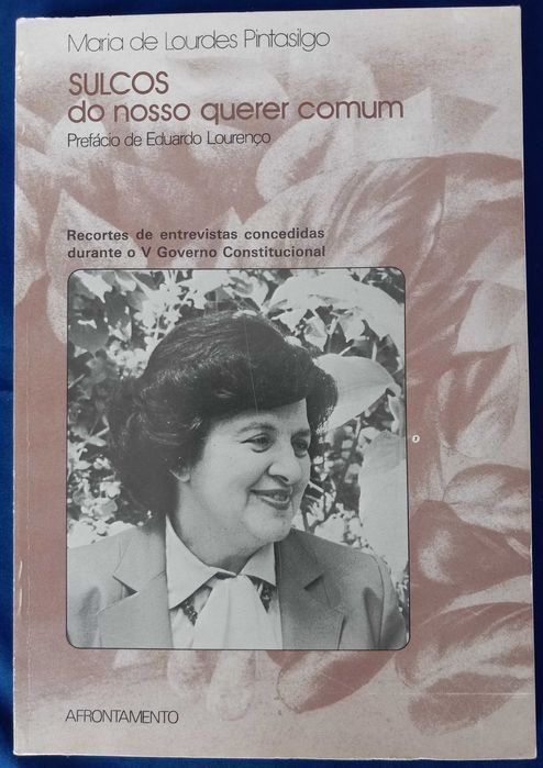 Sulcos do Nosso Querer Comum Maria Lourdes Pintasilgo [Portes Grátis]