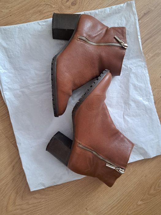 Buty jesień-zima Ryłko skóra  roz.38