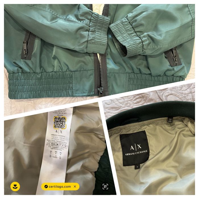 Продам бомбер ветровка куртка Armani M
