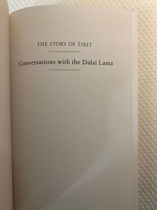 The Story of Tibet: Conversations with the Dalai Lama