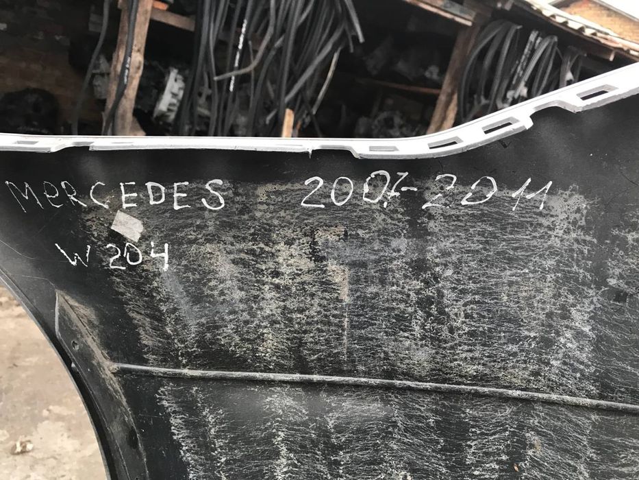 Задній бампер mercedes-benz w204 2011-2014