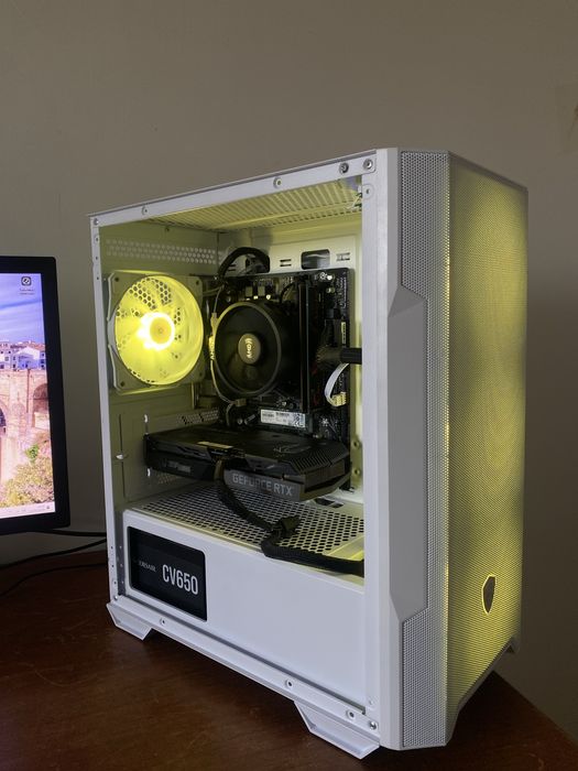 PC Gaming RTX 3060 TI + Ryzen 5 5600XT | 16GB RAM | NVMe | C/Garantia