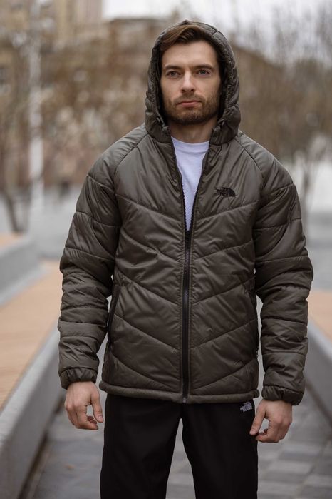 Куртка чоловіча TNF хакі (на осінь)
