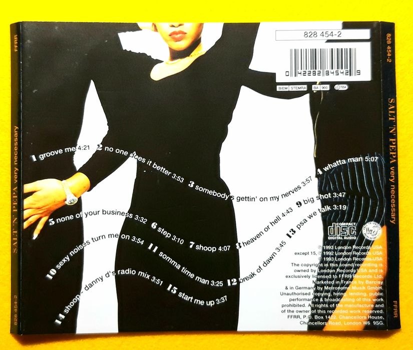 Salt 'N' Pepa – Very Necessary (CD, 1993)